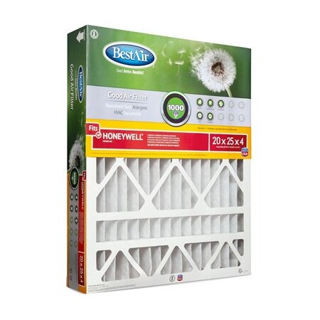 Honeywell 20x25x4 Pleated Air Filter HW2025-8R